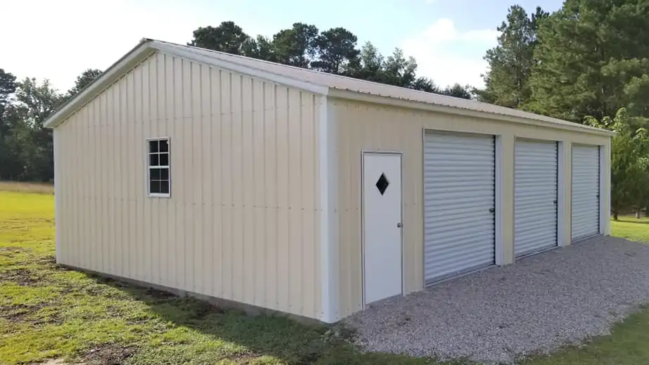 doublewide-metal-garage-side-entry-sku14