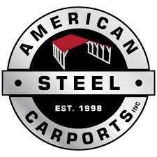 american steel carports logo